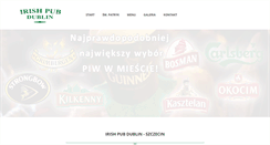 Desktop Screenshot of irishpub.com.pl